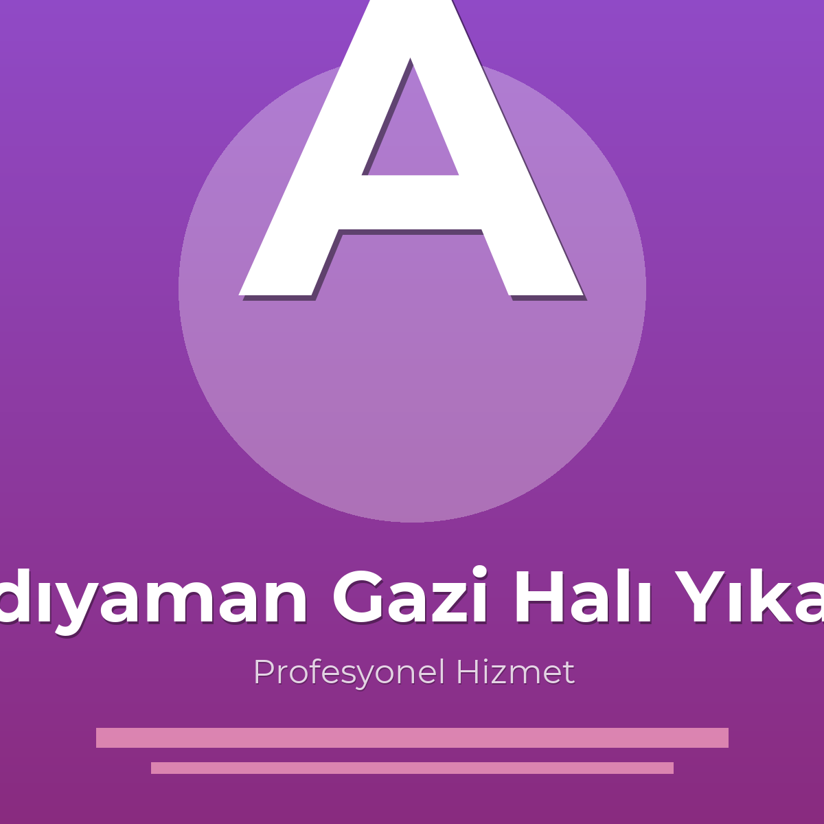 Adıyaman Gazi Halı Yıkama Fabrikası