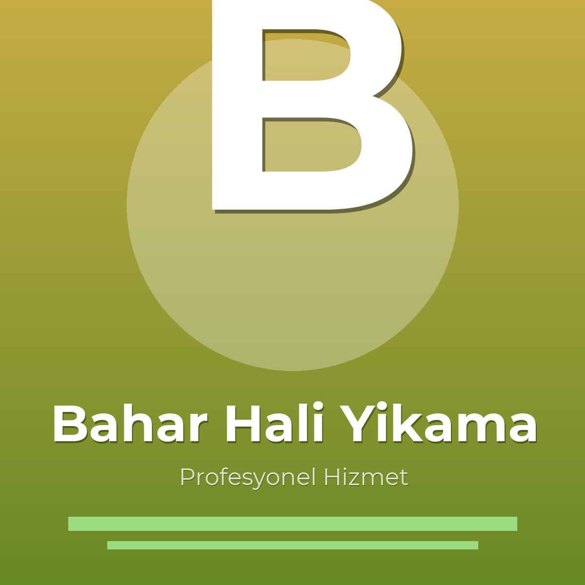 Bahar Hali Yikama