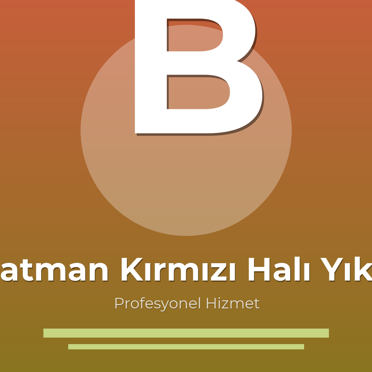 Batman Kırmızı Halı Yıkama