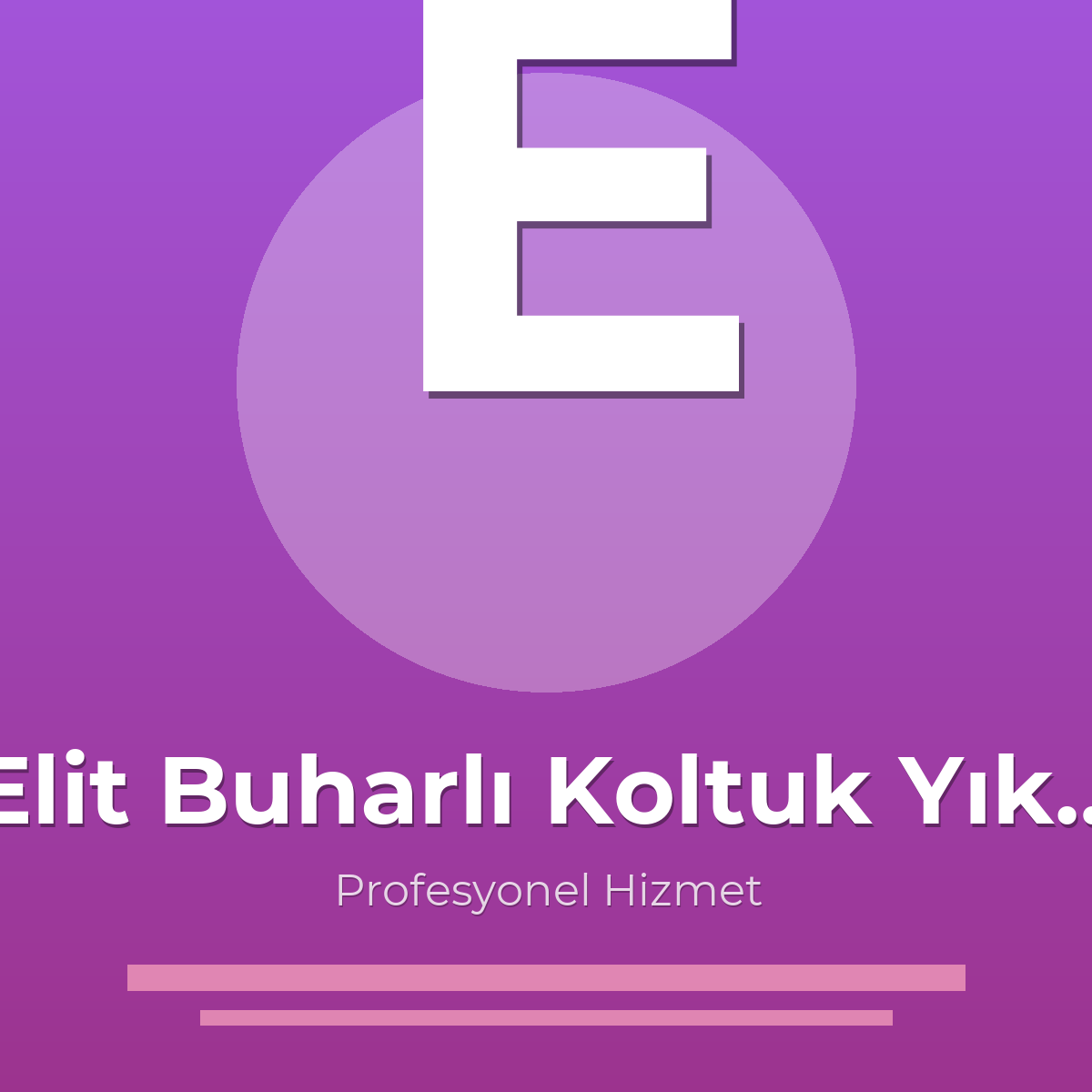 Elit Buharlı Koltuk Yıkama Adıyaman
