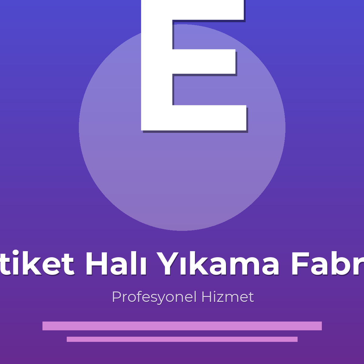 Etiket Halı Yıkama Fabrikası