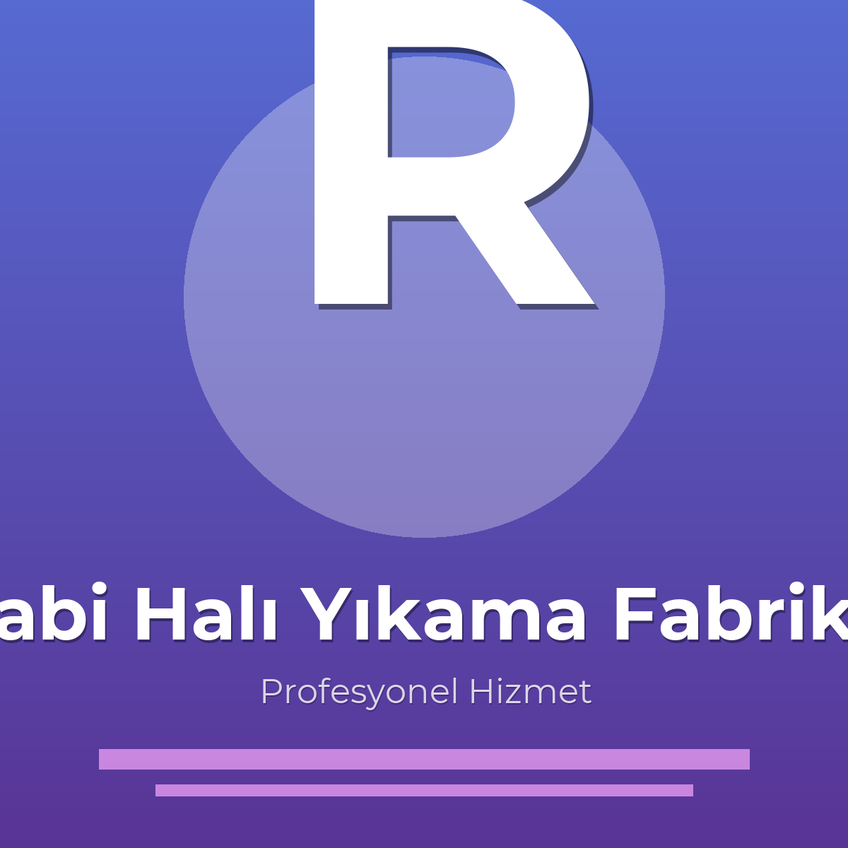 Rabi Halı Yıkama Fabrikası